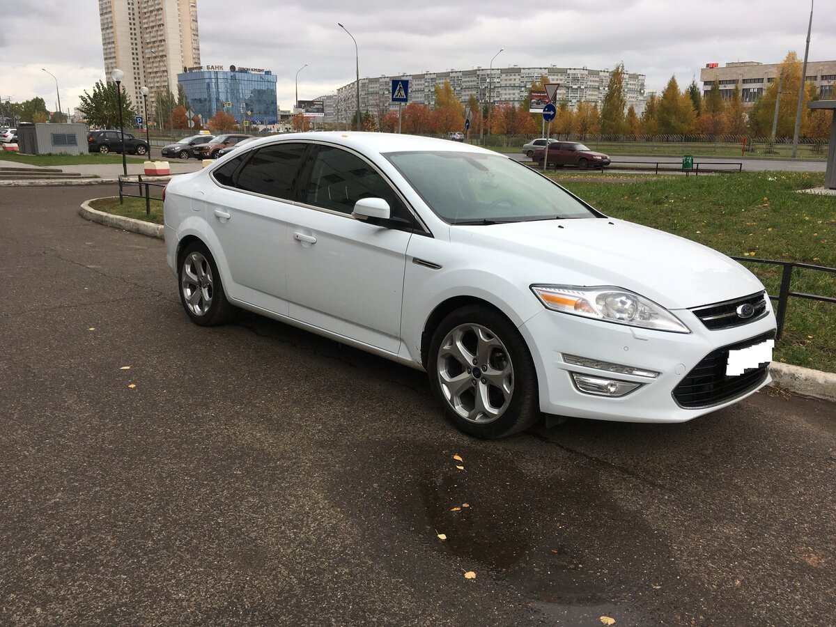 Ford Mondeo 4 белый