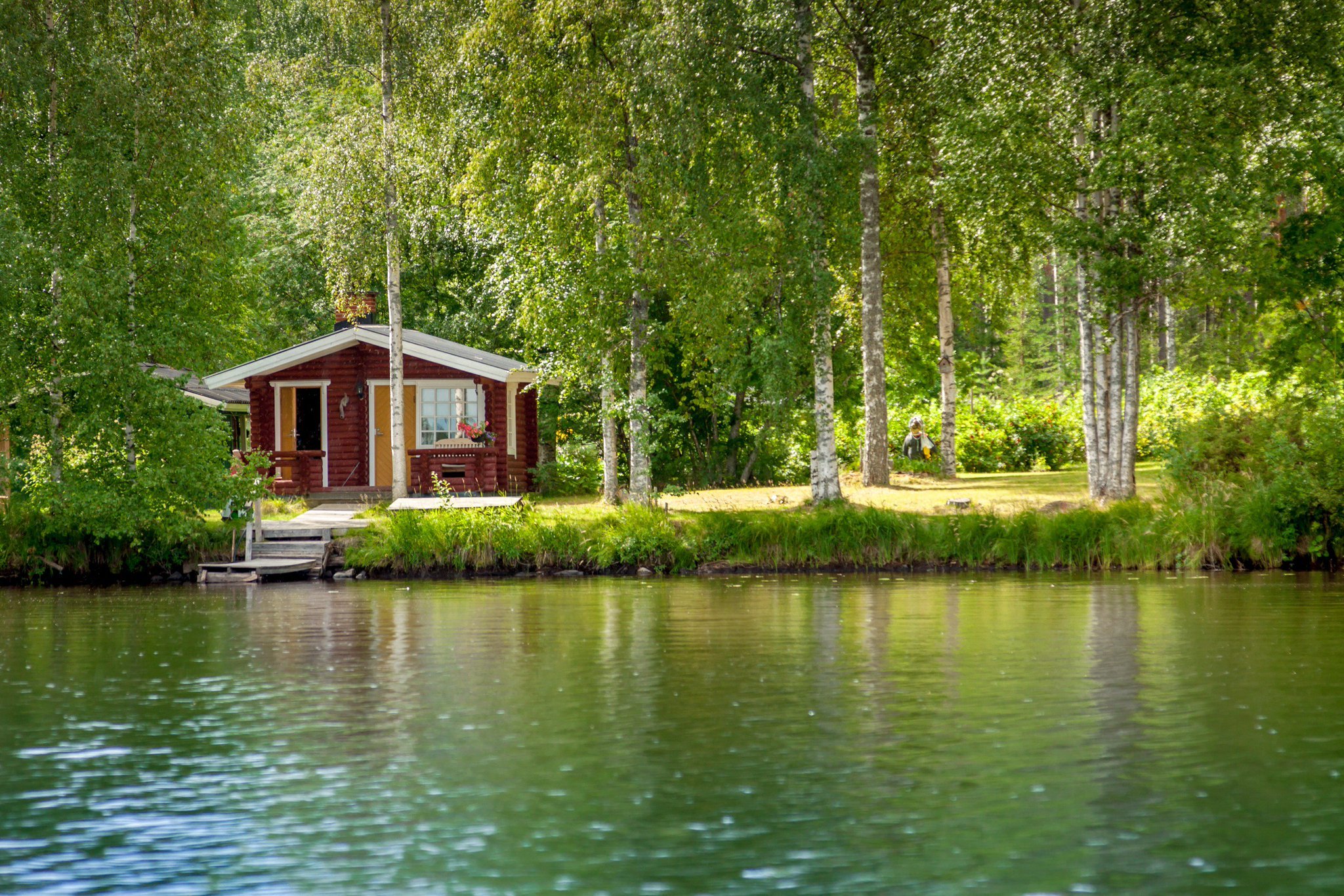 Дом Финляндии возле озера. Дом в лесу у озера Финляндия. Дом у озера Солнечногорский район. Домик на берегу реки.