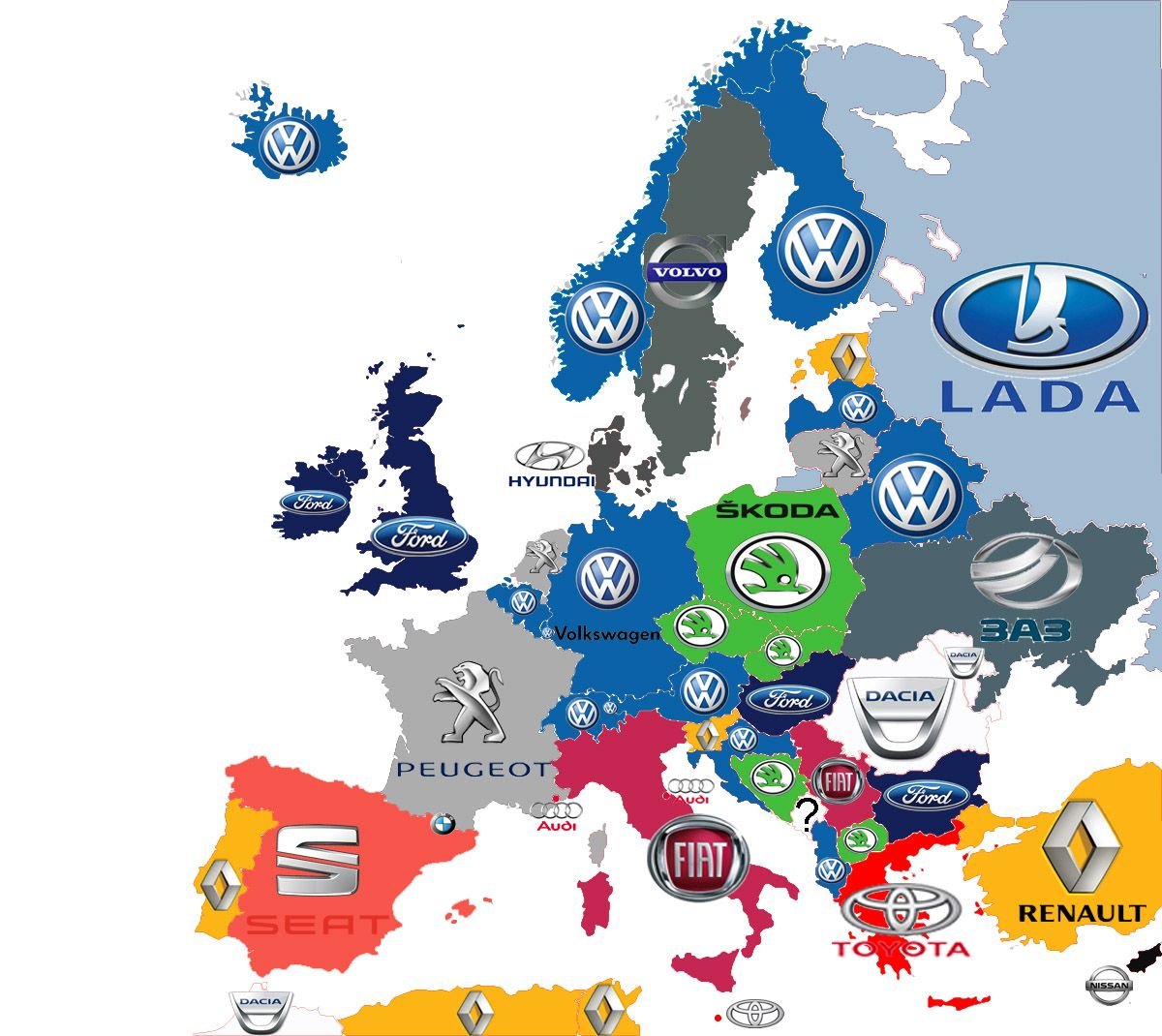 Европейские марки автомобилей