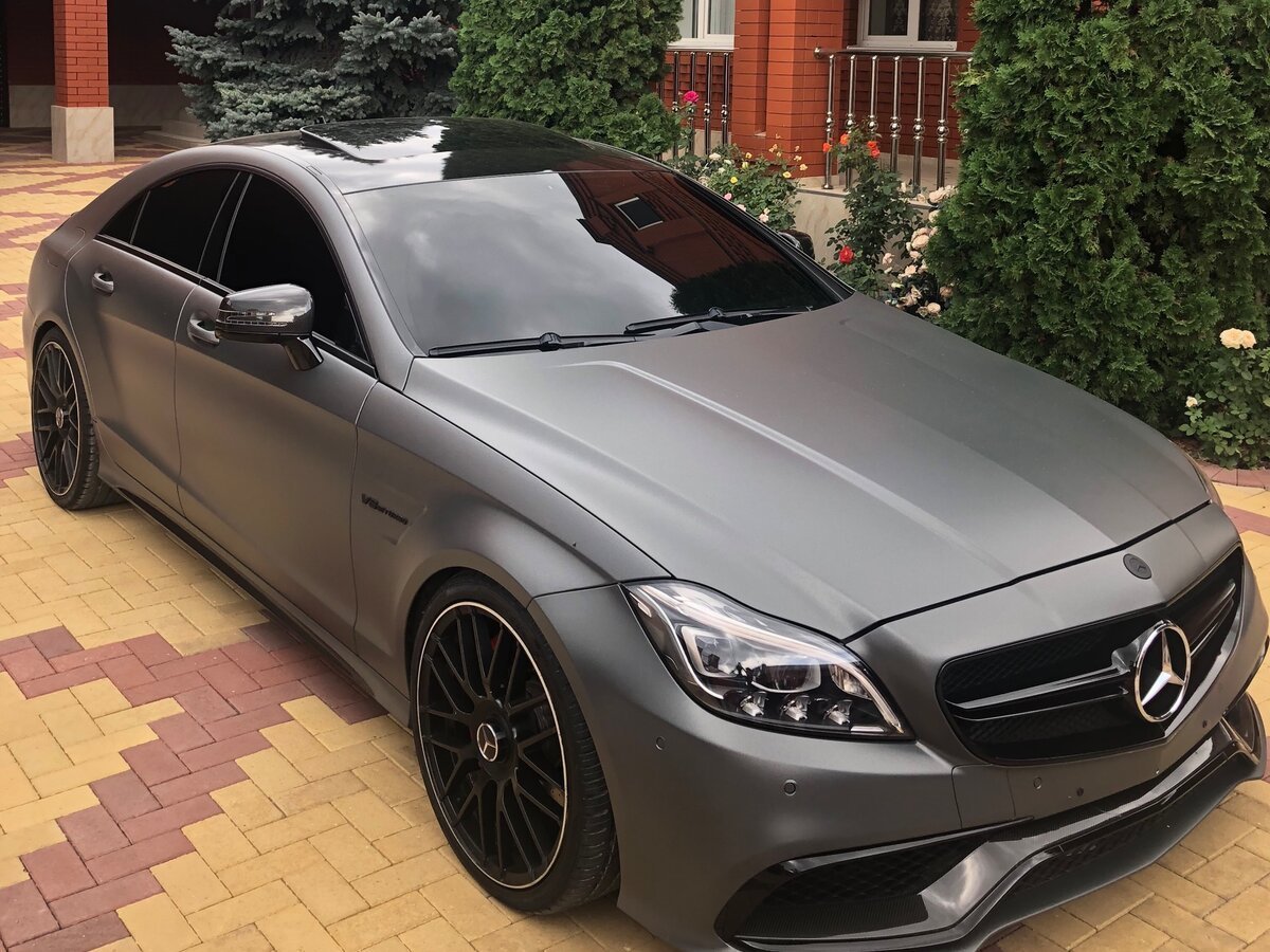 Mercedes CLS 63 AMG матовый