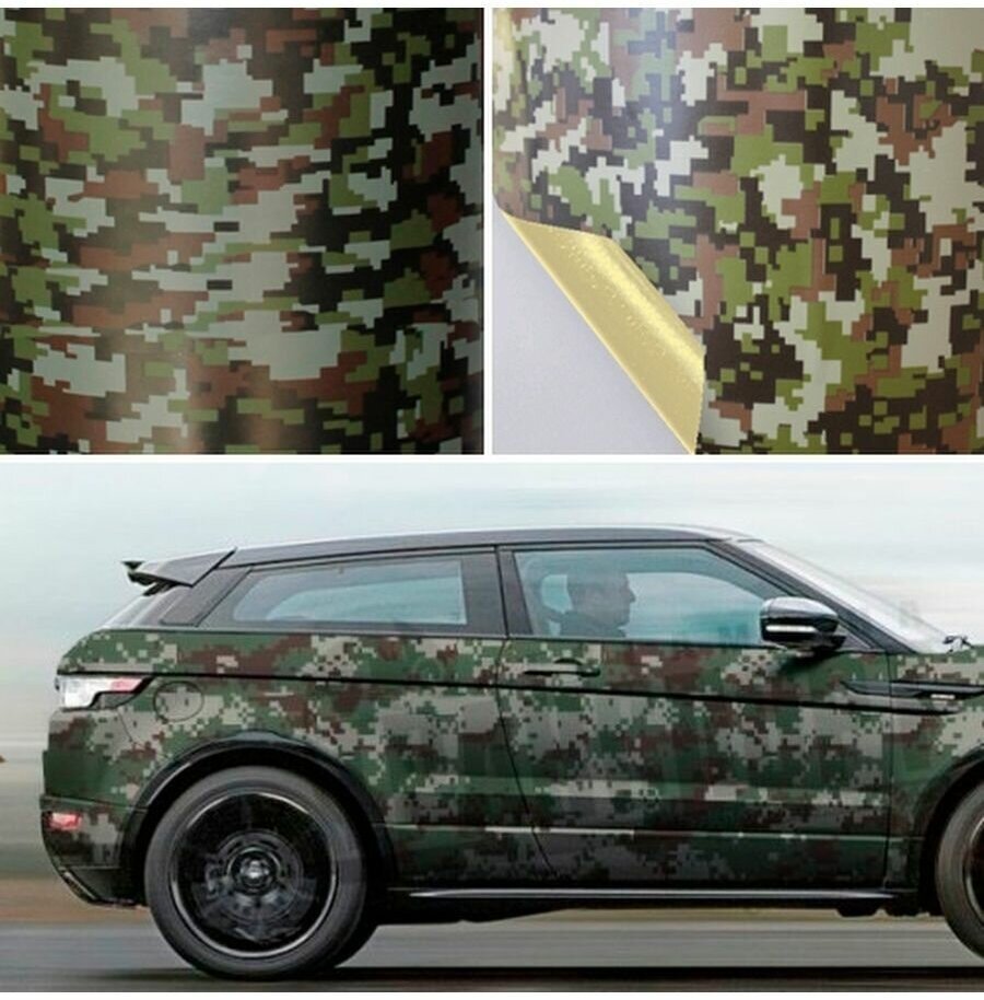 Винил ml Mercedes Camouflage Brown