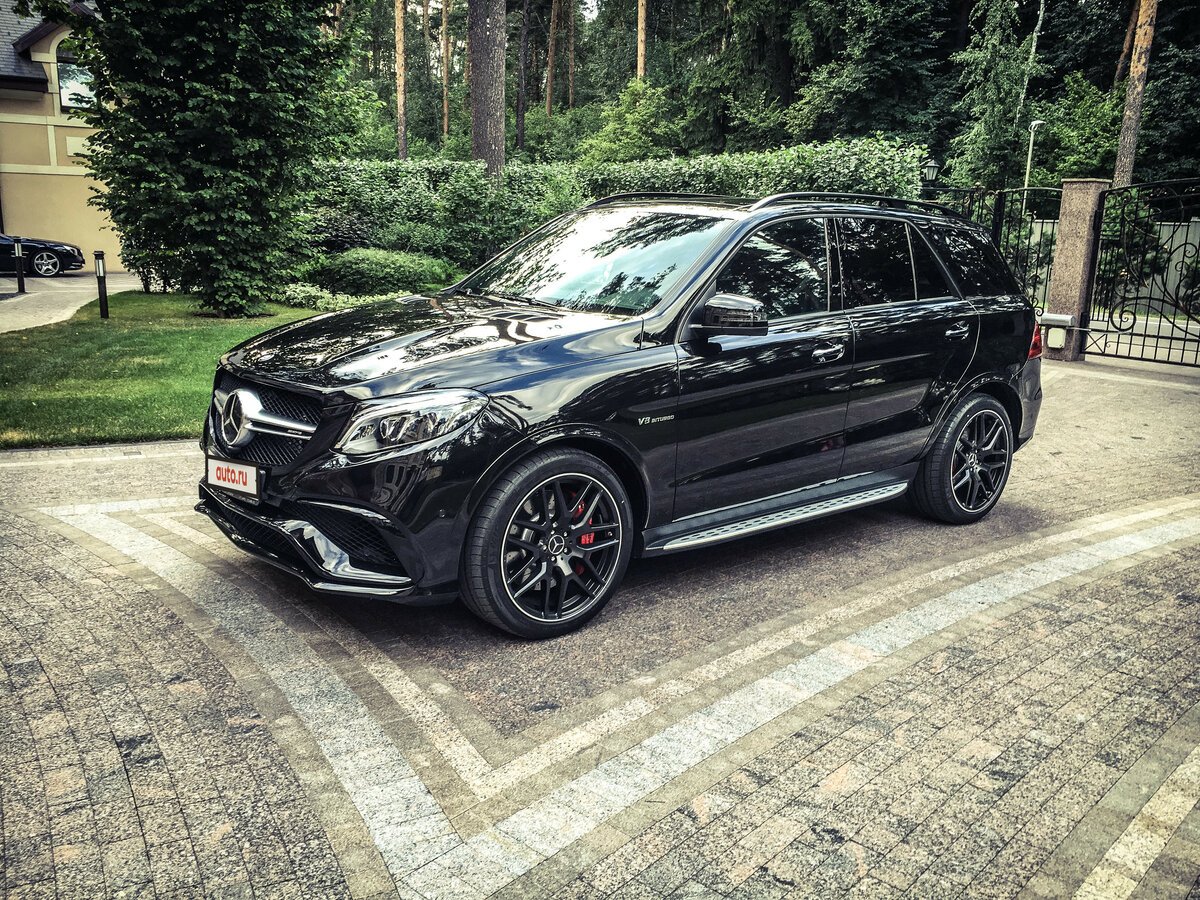 Мерседес gle63s AMG черный