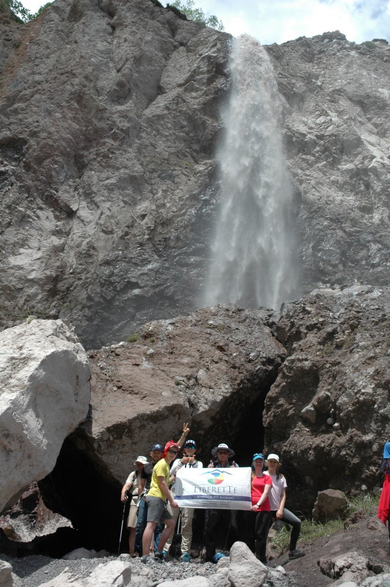 Водопад Азау Су