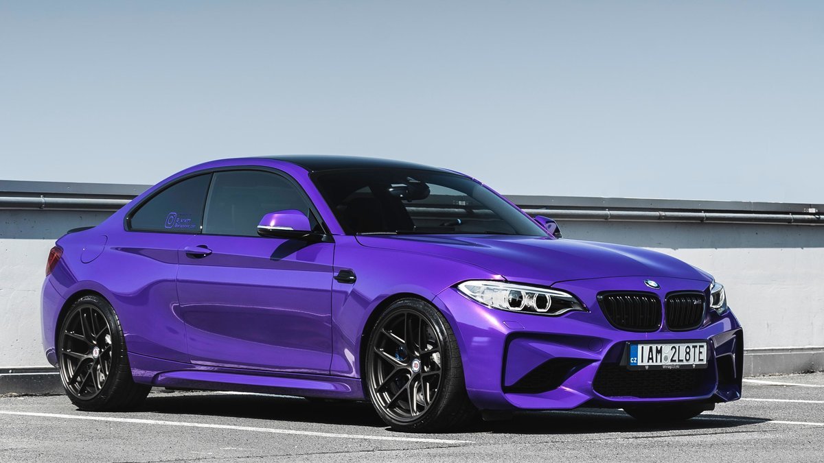 BMW m3 Purple