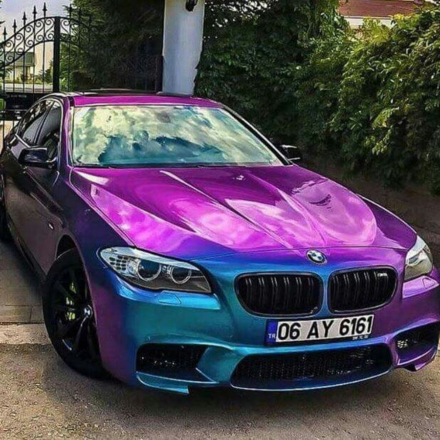 БМВ м5 фиолетовая