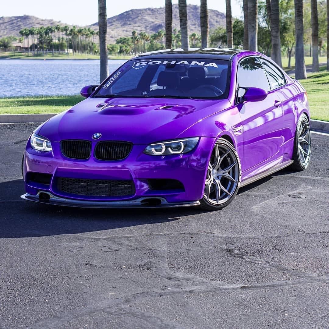 BMW m3 фиолетовая