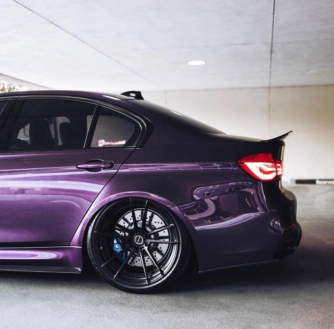 BMW f80 фиолетовый