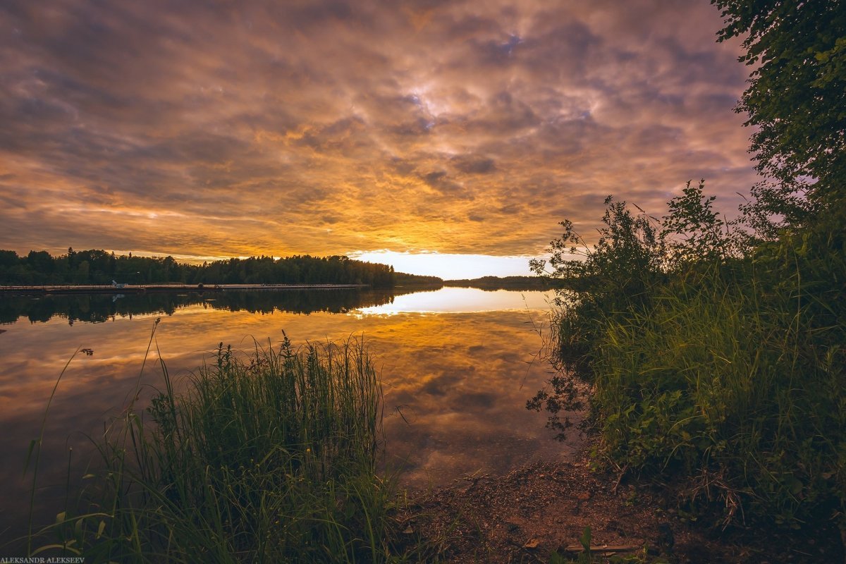 Озеро Вуокса Приозерск HD