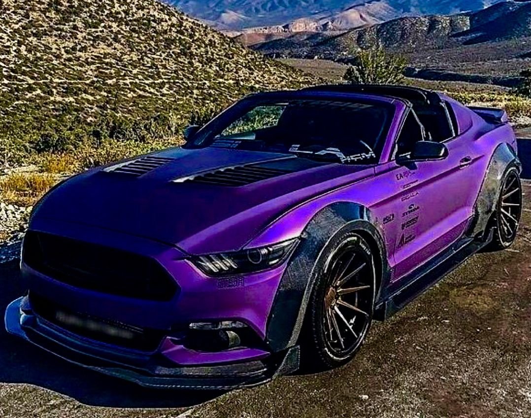 Форд Мустанг gt 2020 фиолетовый