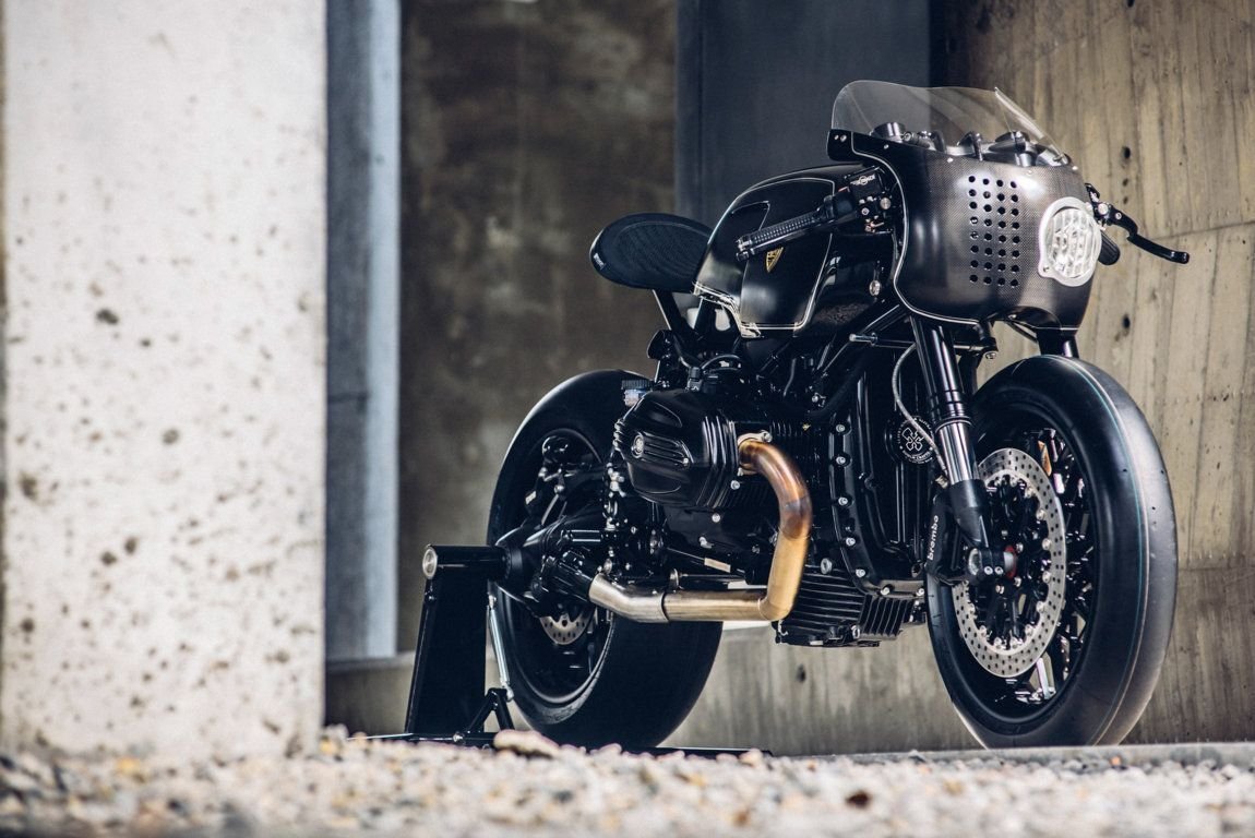 BMW R NINET Custom чёрный