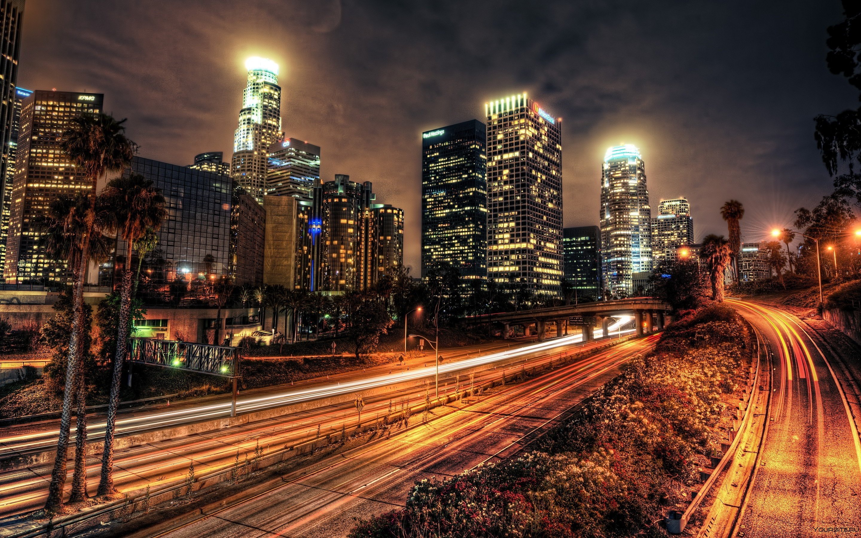 Full town. Лос-Анджелес. Ночной Лос Анджелес. Лос Анджелес ночью. Найт Сити Лос Анджелес.