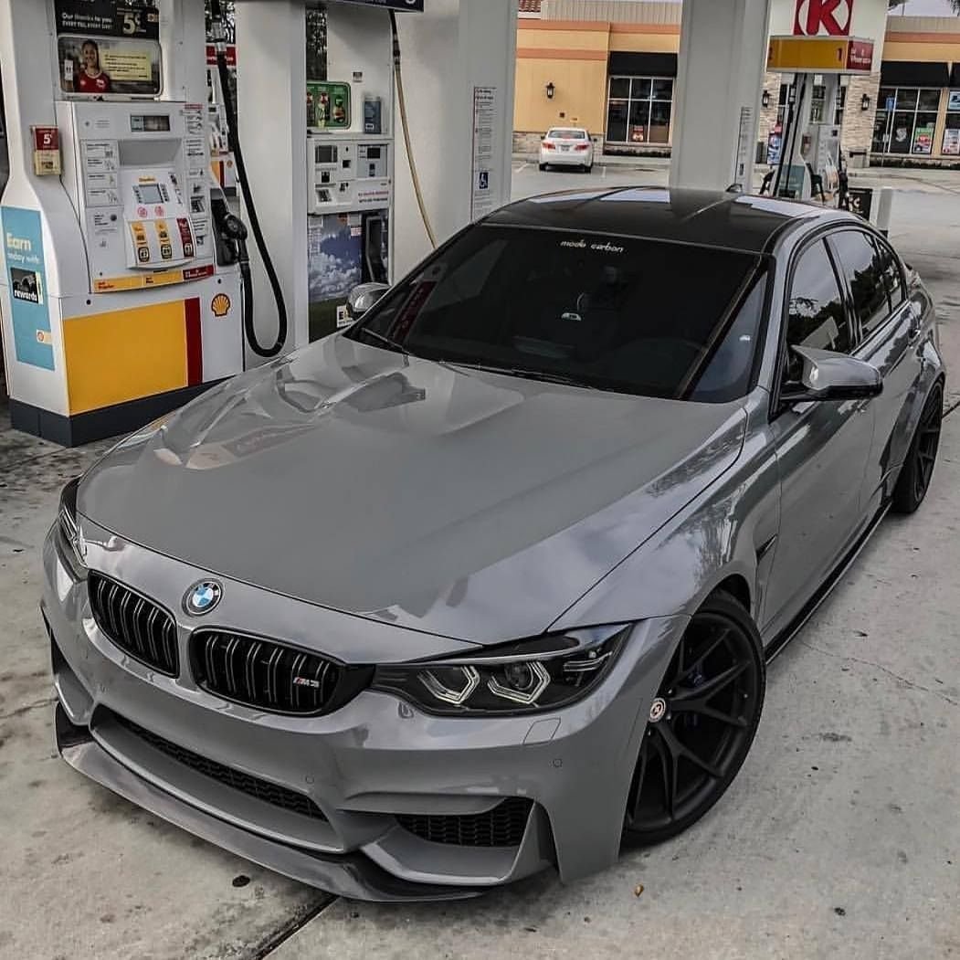 BMW f30 серый мат