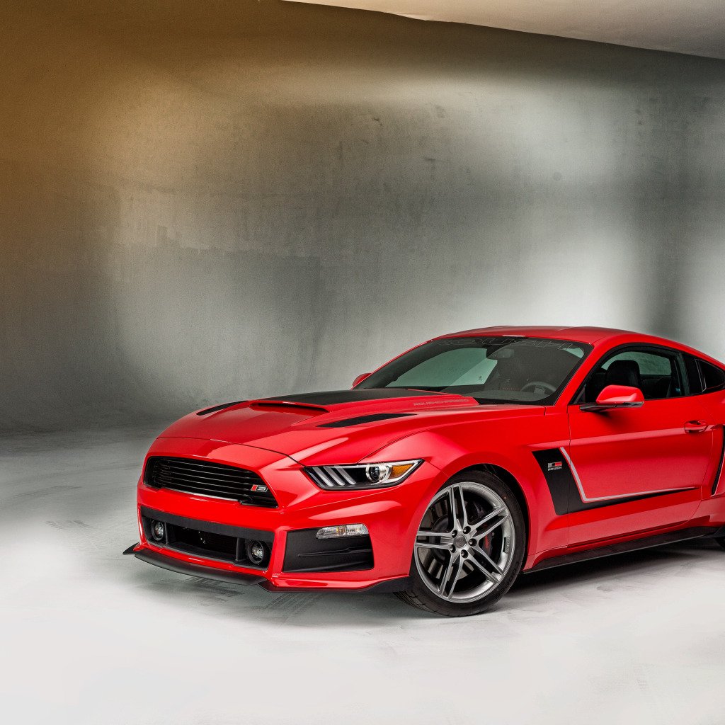 Ford Mustang 2015 красный