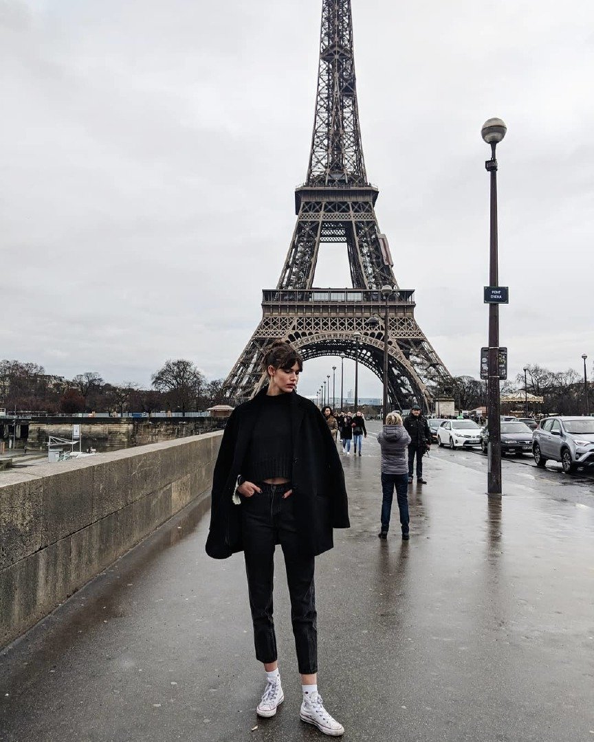 Ким Тэхен в Париже