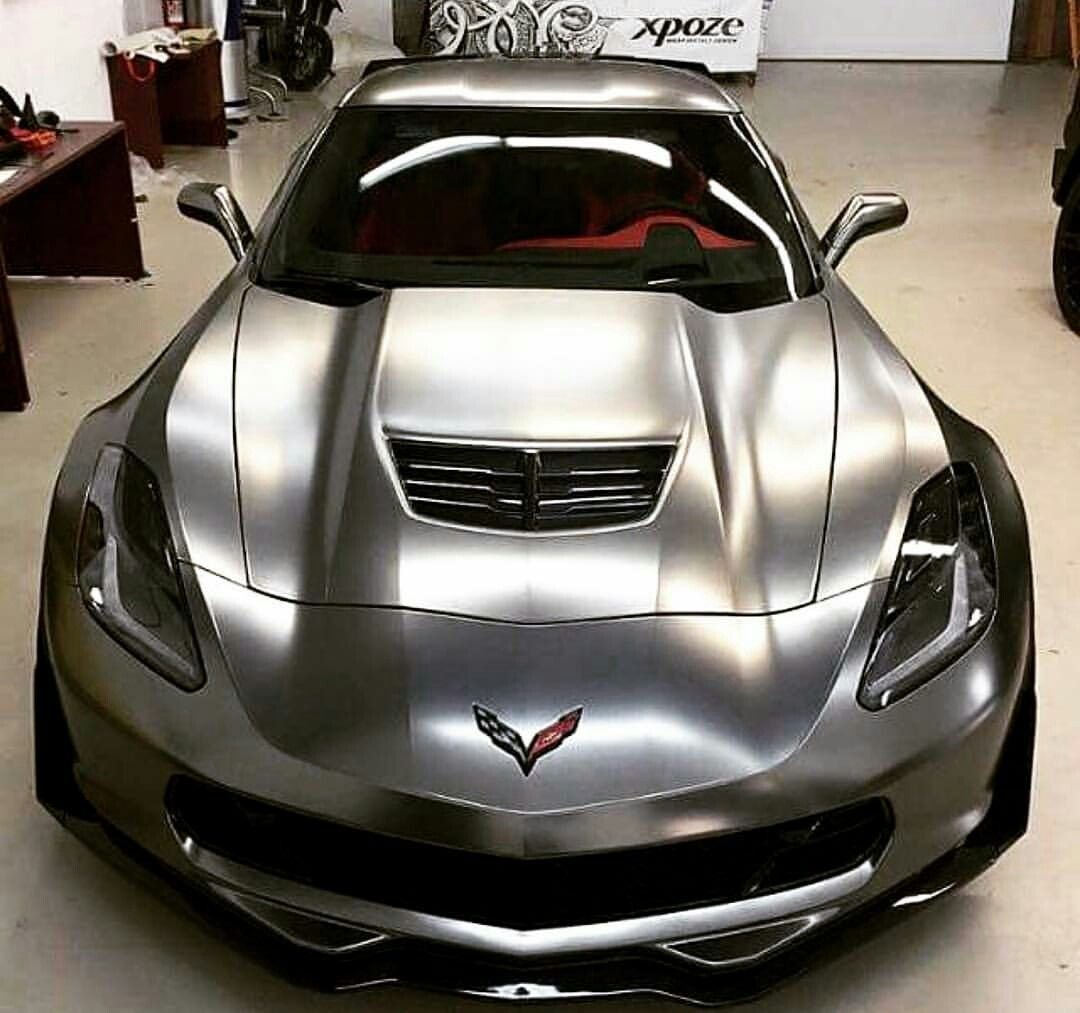 Corvette c8 Wrap Chrome