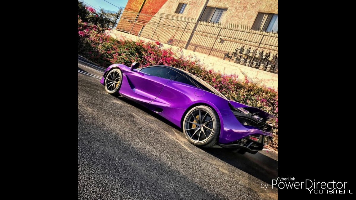 MCLAREN 720s Purple