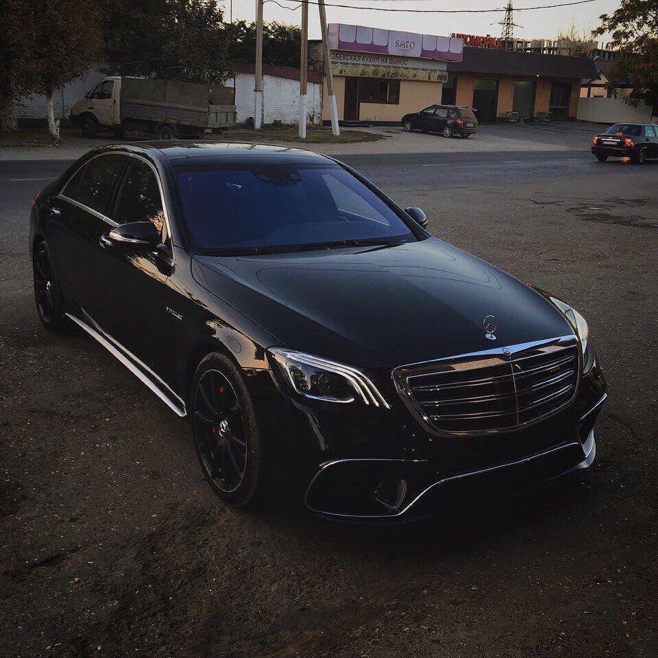 Мерседес s63 AMG черный