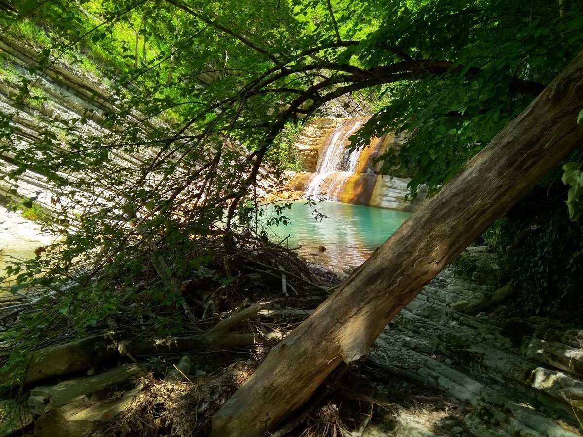 Пшадские водопады Кабардинка