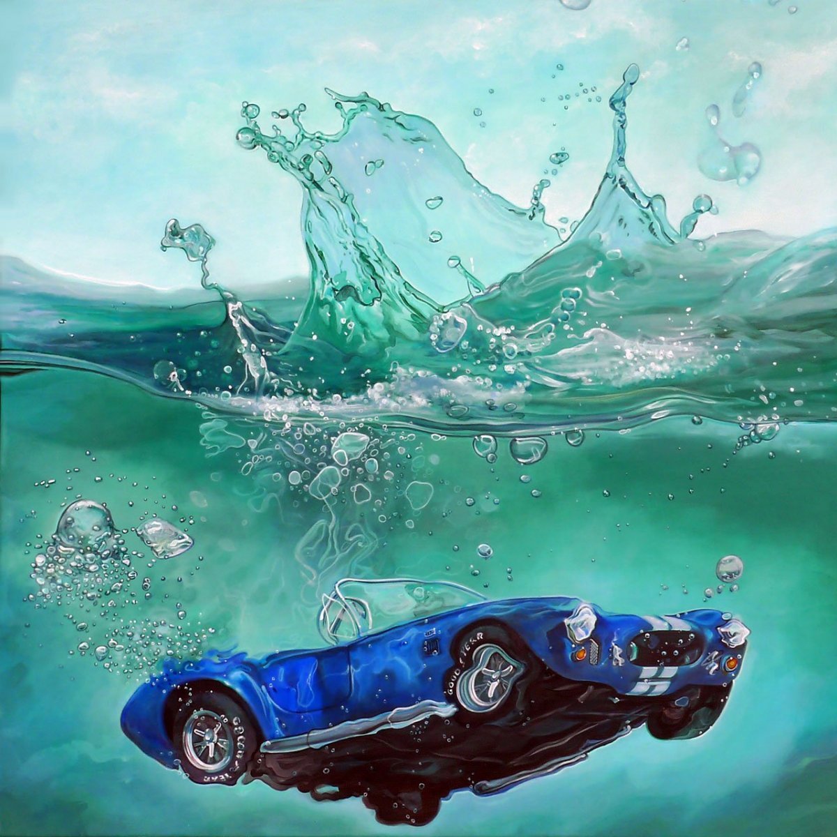 К чему снится машина в воде. Машина под водой. Машина тонет. Машина в воде. Машина падает в воду.
