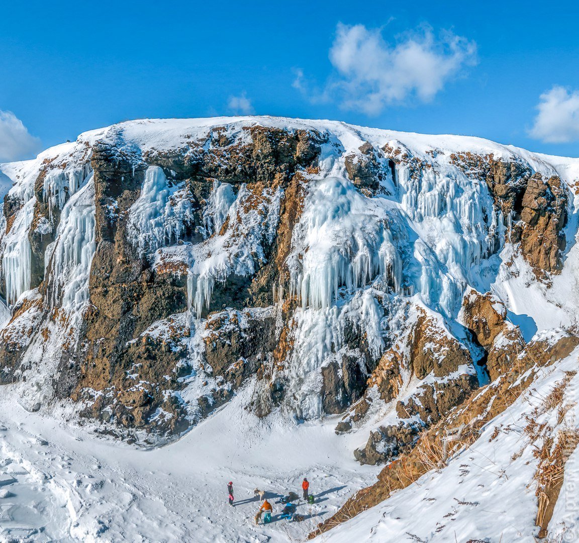 Ледопады Сахалин