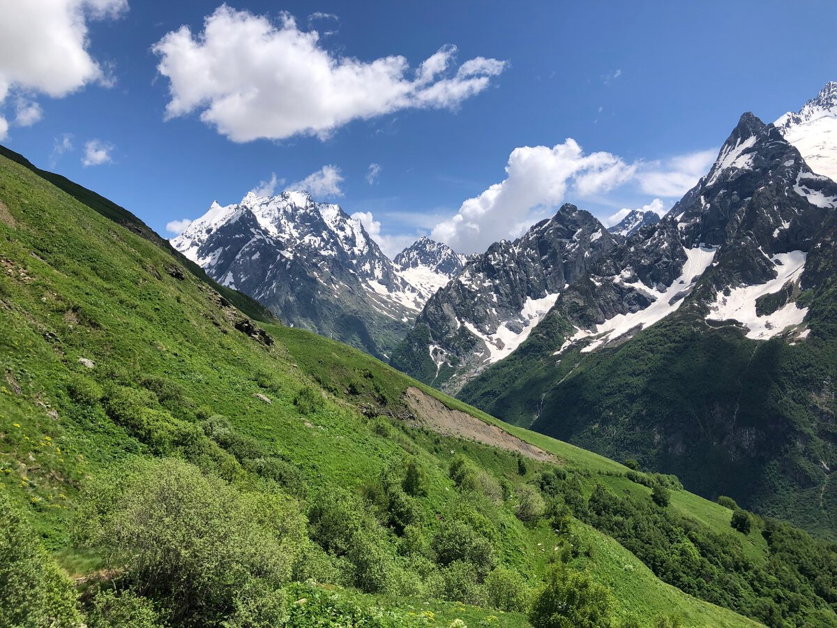 Отдых в горах кавказа летом