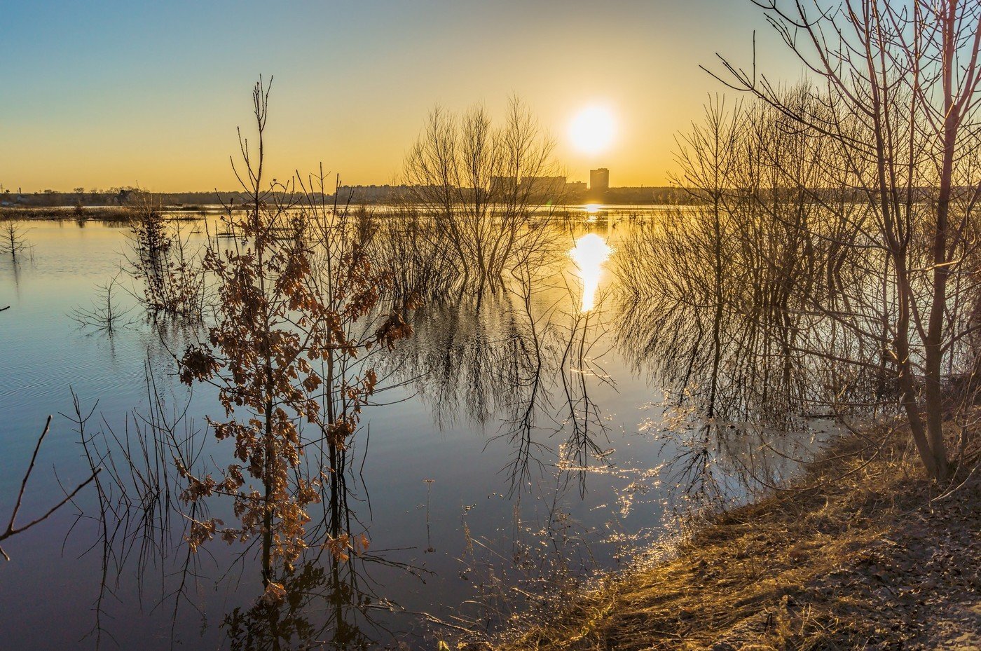Озера разлив реки. Озеро Лахтинский разлив. Озеро в весеннем разливе русское половодье Репин. Разлив речки в Рязани Сумбулово.