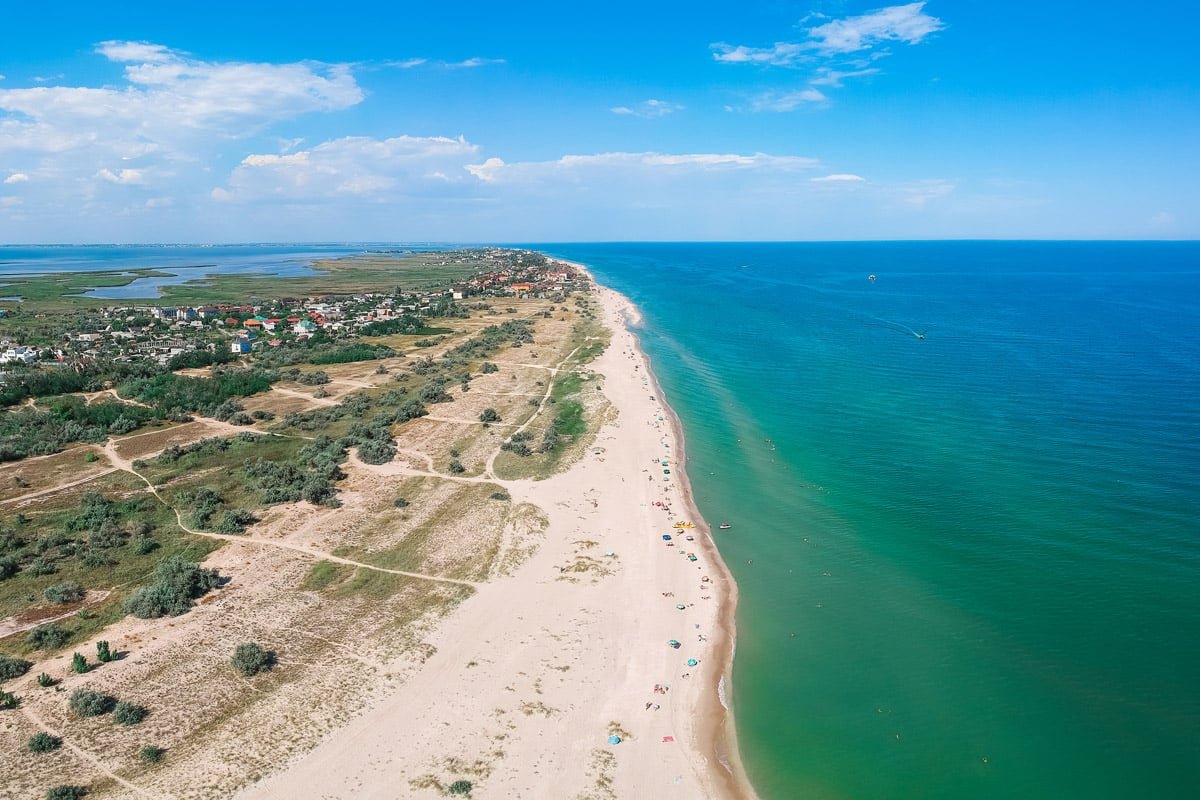 Песочное Крым Азовское море
