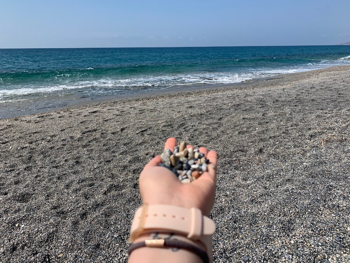 черное море песок или галька