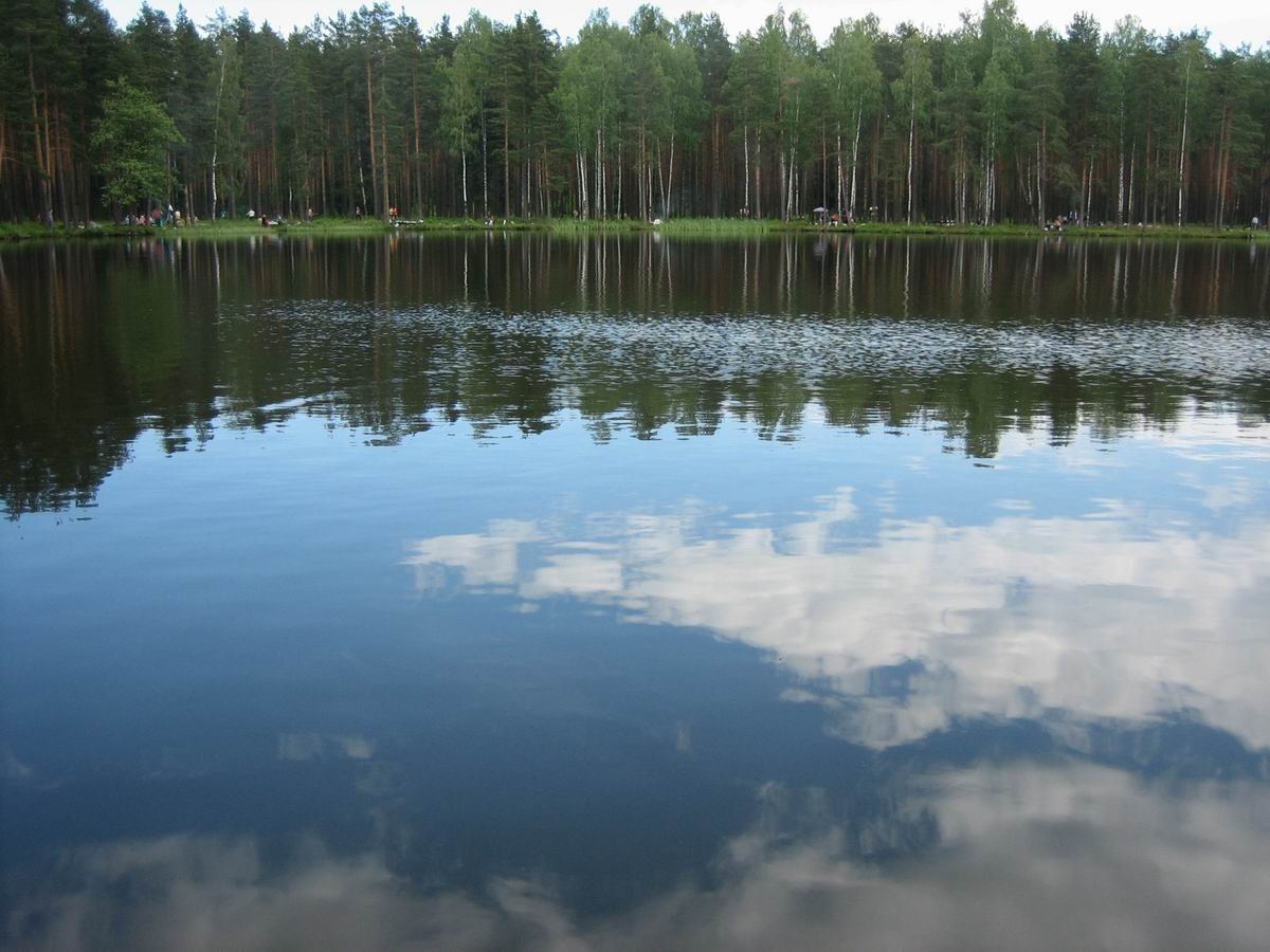 Коркинское озеро СПБ