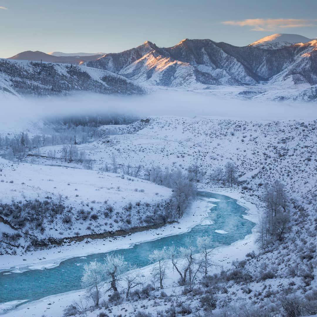 Алтайский край зимой