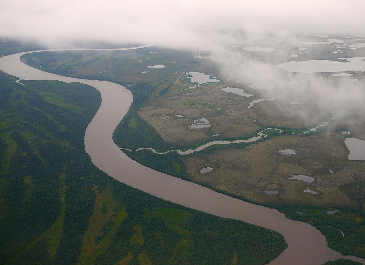 Река Кускоквим Аляска