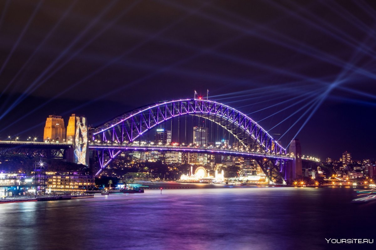 Австралия.Сидней.мост Харбор-бридж