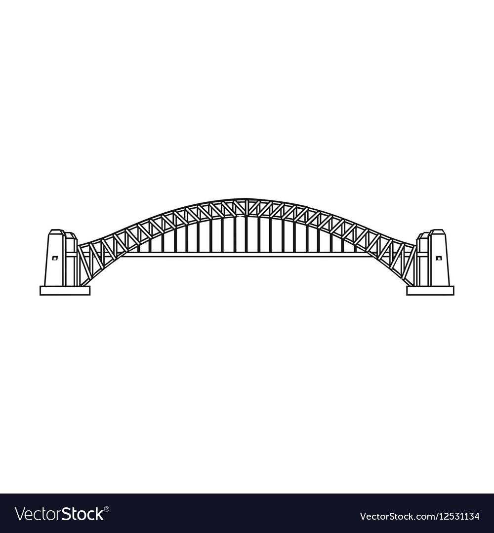 Сидней мост вектор