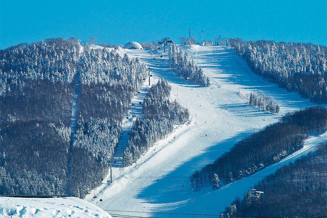 Южно-Сахалинск горнолыжный курорт горный воздух