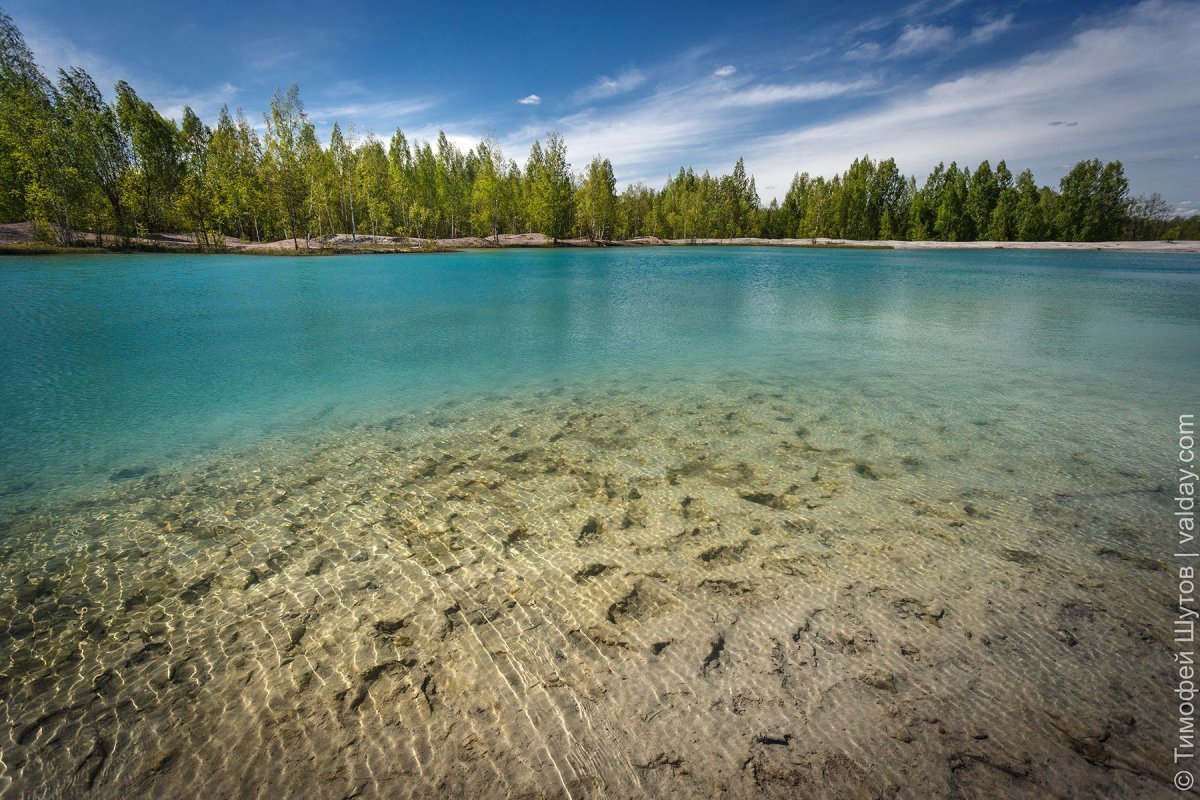 Голубое озеро Боровичи