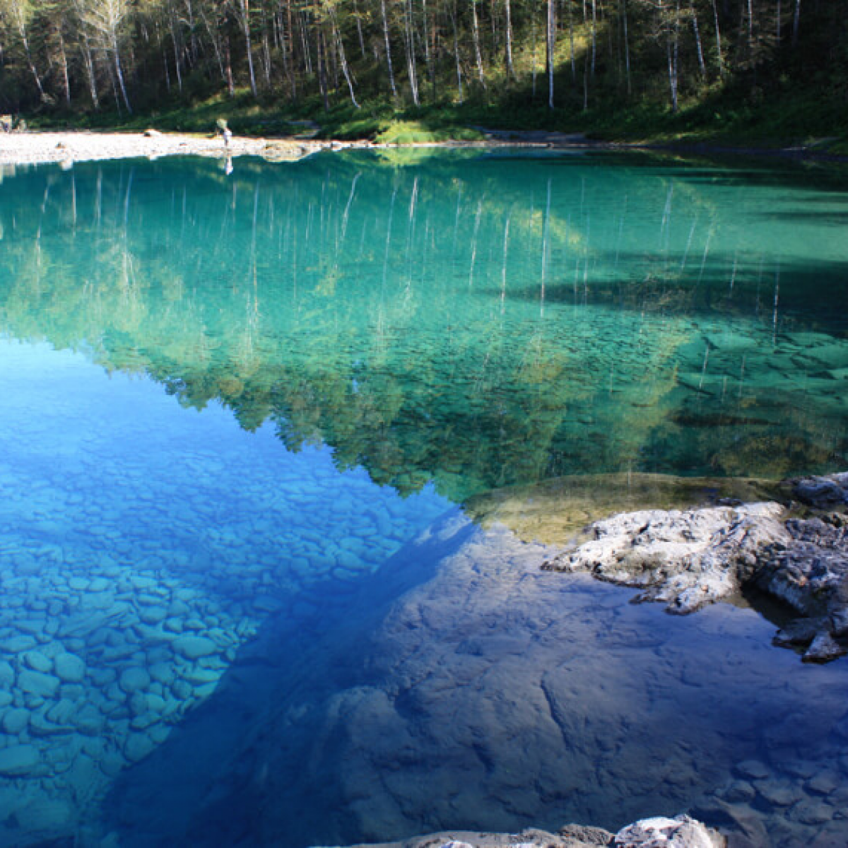 Голубые озера горный Алтай Аскат