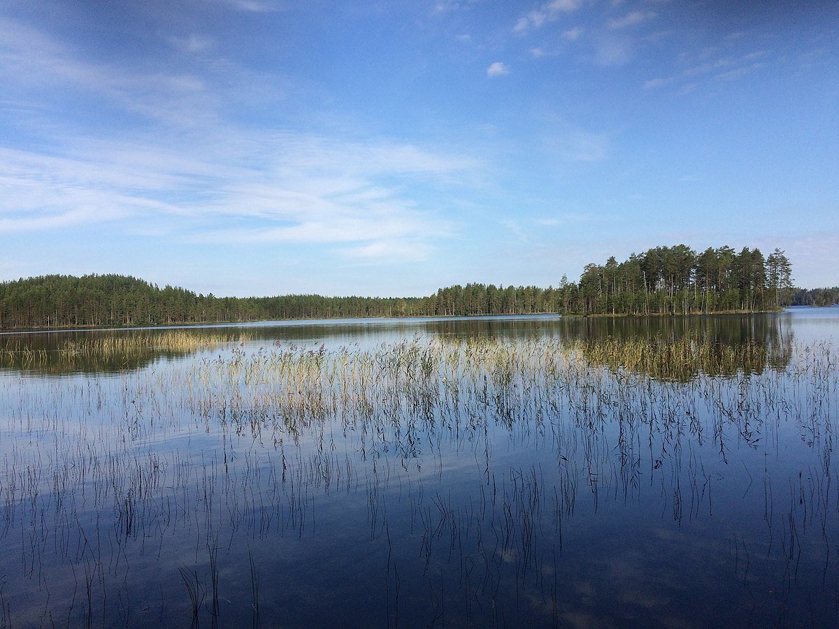 Сариярви озеро в Карелии