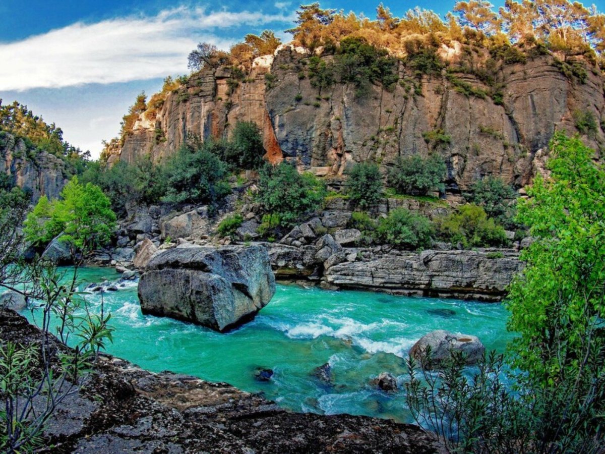 Национальный парк каньон Кепрюлю в Турции