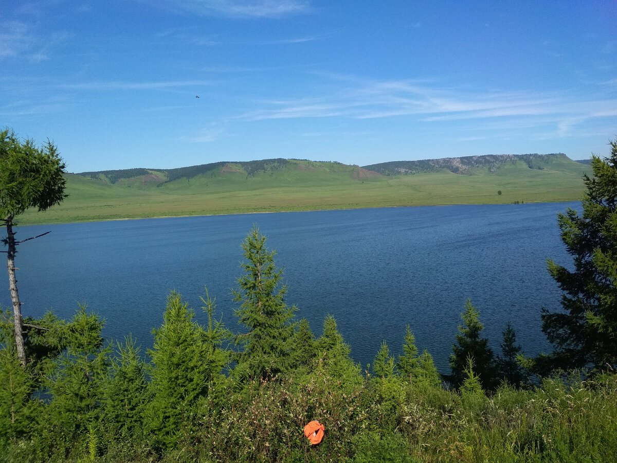 Озеро круглое Шарыповский район