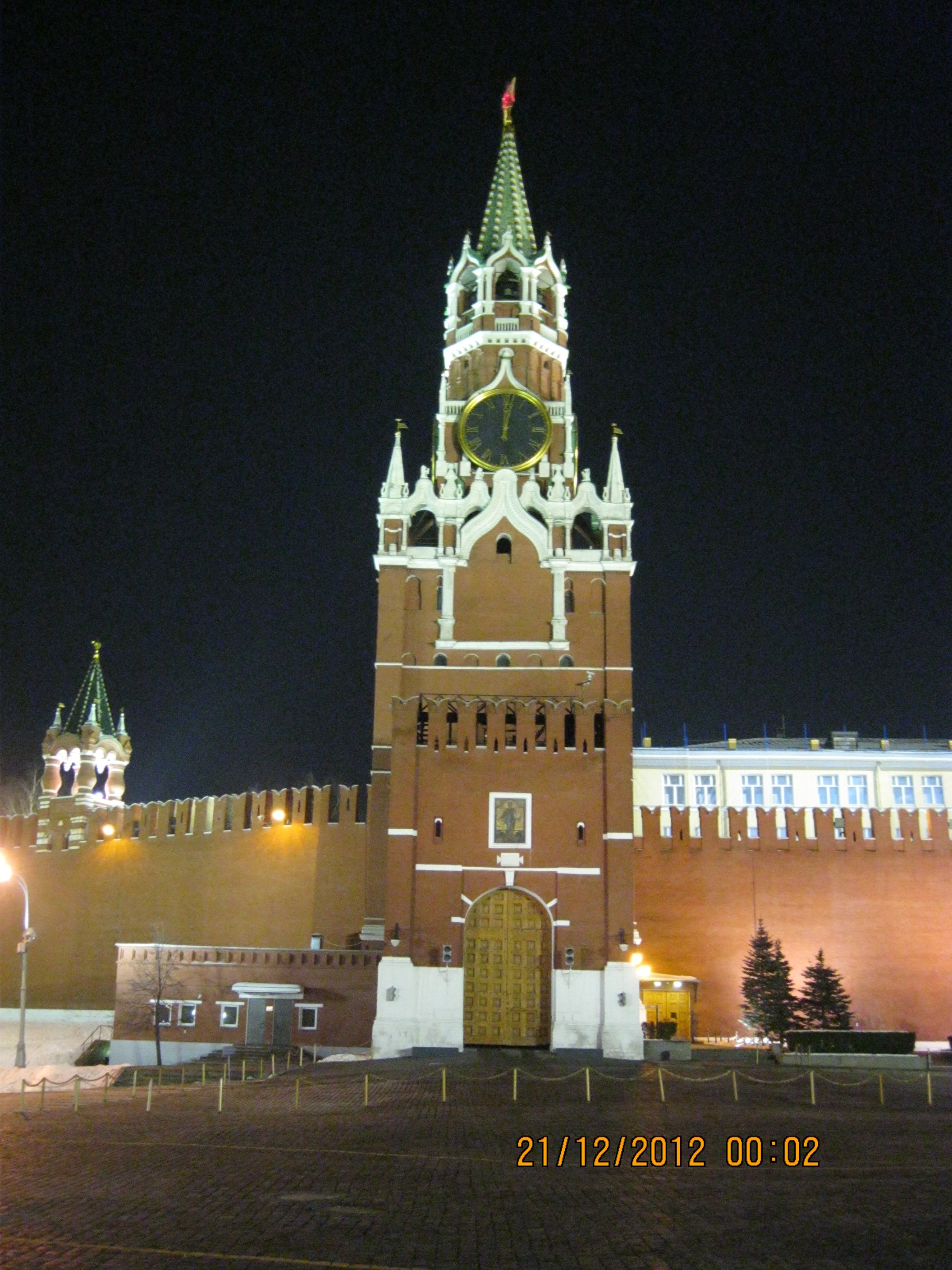 Кому принадлежит спасская башня кремля в москве. Прогулки по вечерней Москве.