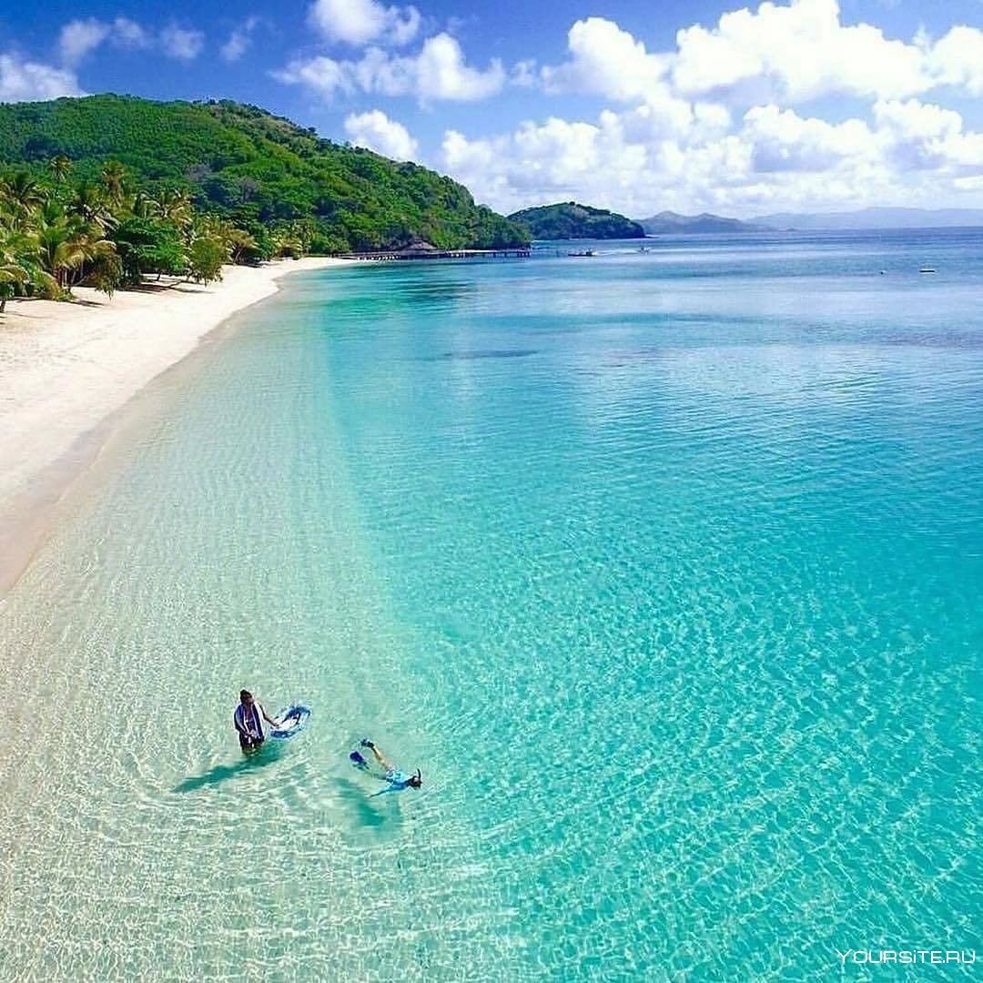 Сува Фиджи пляж