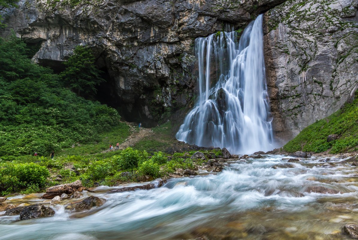 Достопримечательности Абхазии Гегский водопад