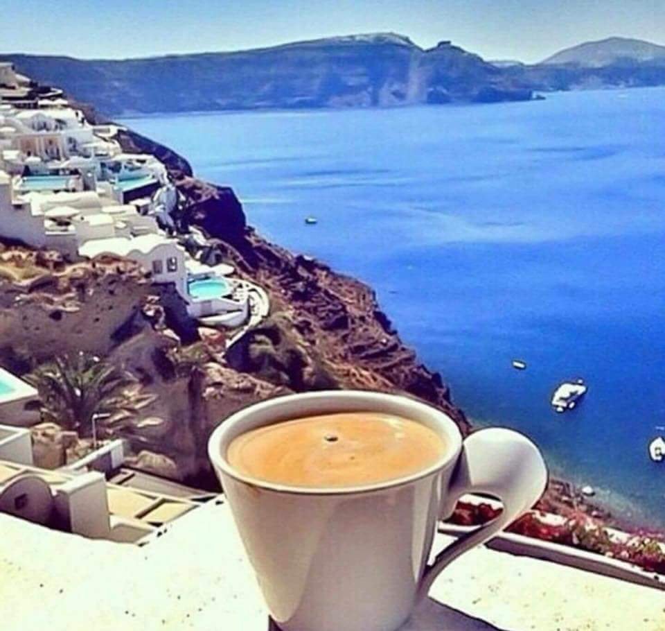 Чашка кофе в Греции