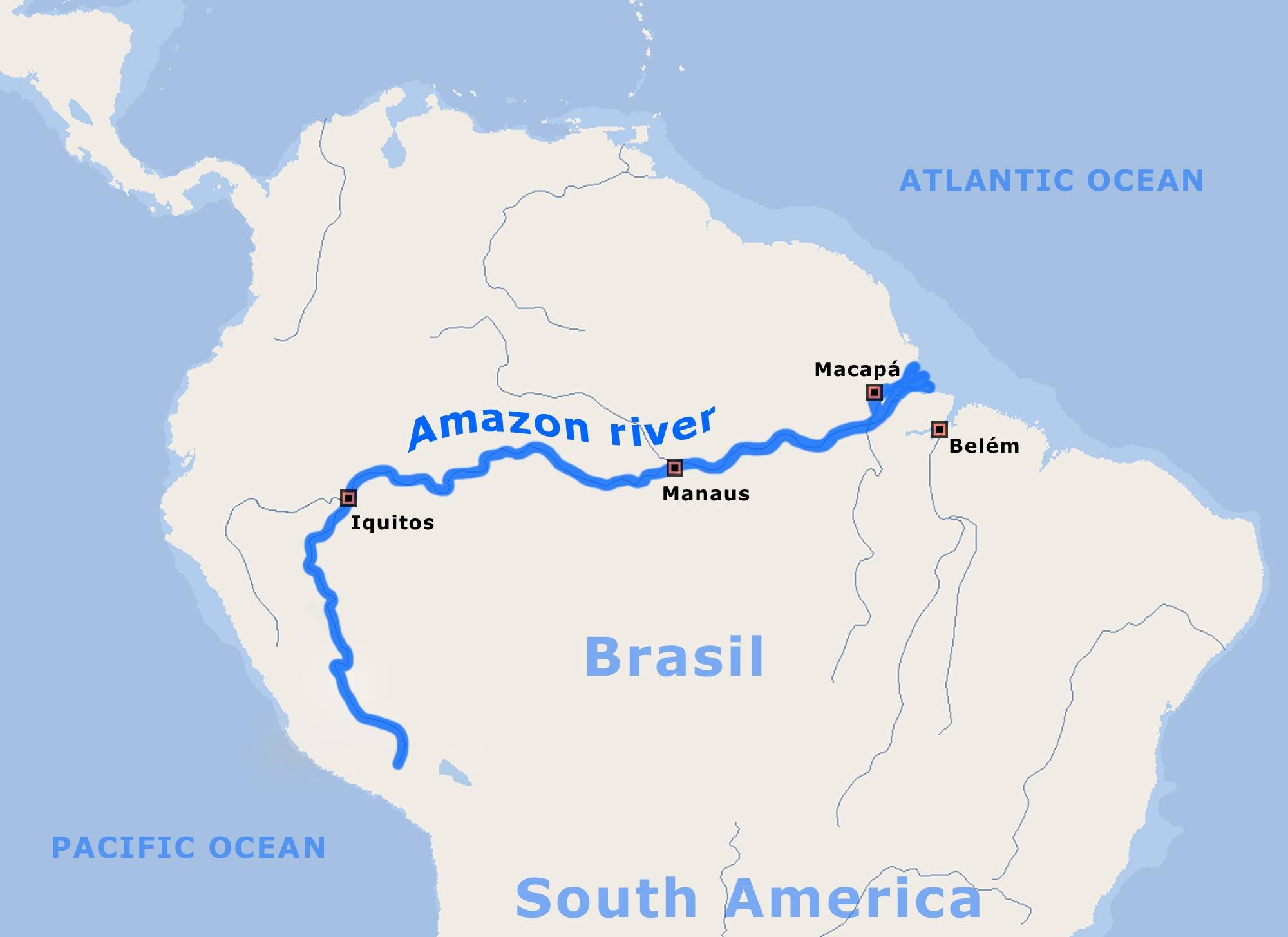 Крупнейшие притоки амазонки. Река Амазонка на карте Южной Америки. Река Амазонка на карте полушарий.
