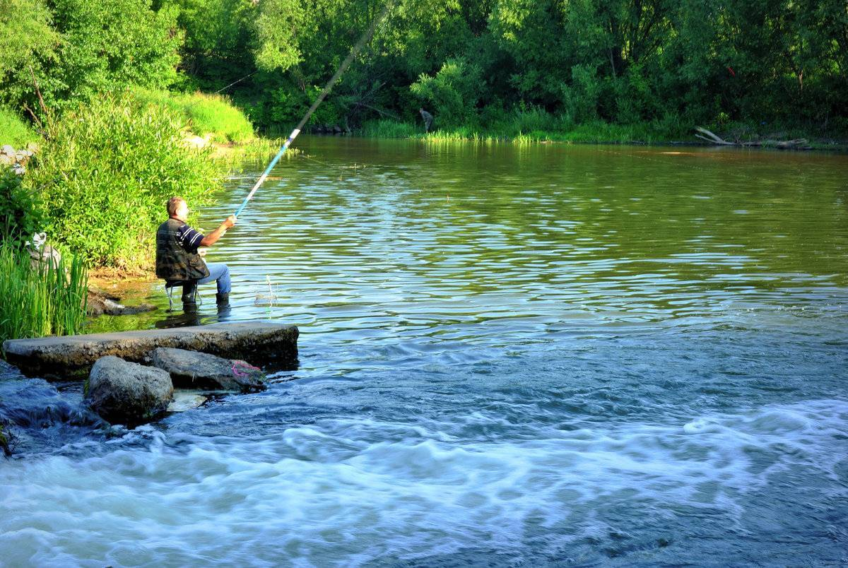 Где порыбачить на реке