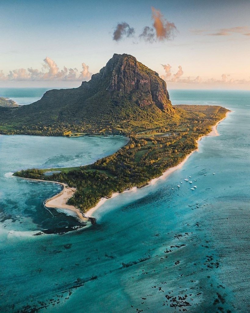 Остров Маврикий в индийском океане