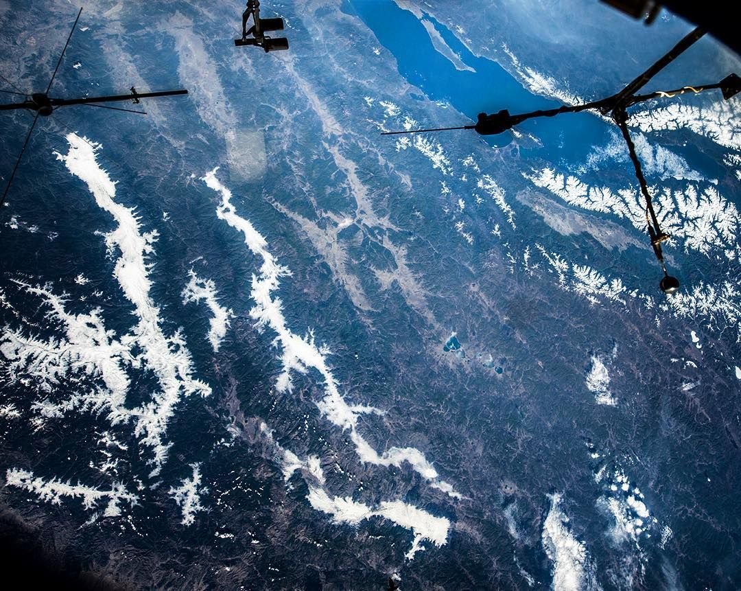 Вид из космоса Улан-Удэ
