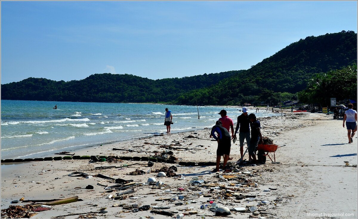 Самый грязный пляж Вьетнама