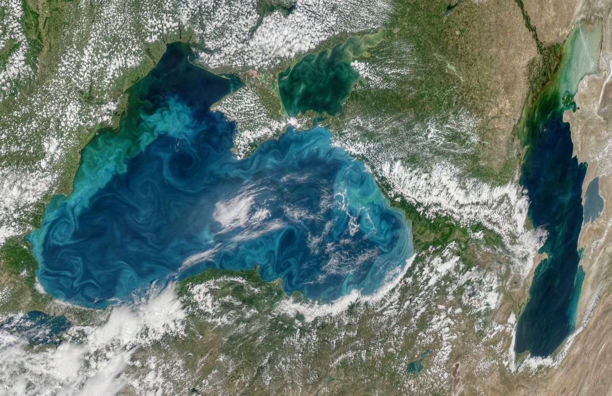 Рельеф дна черного моря без воды
