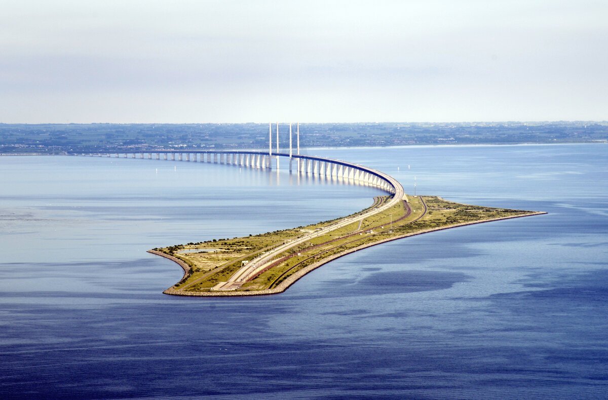 Мост Эресунн в Дании